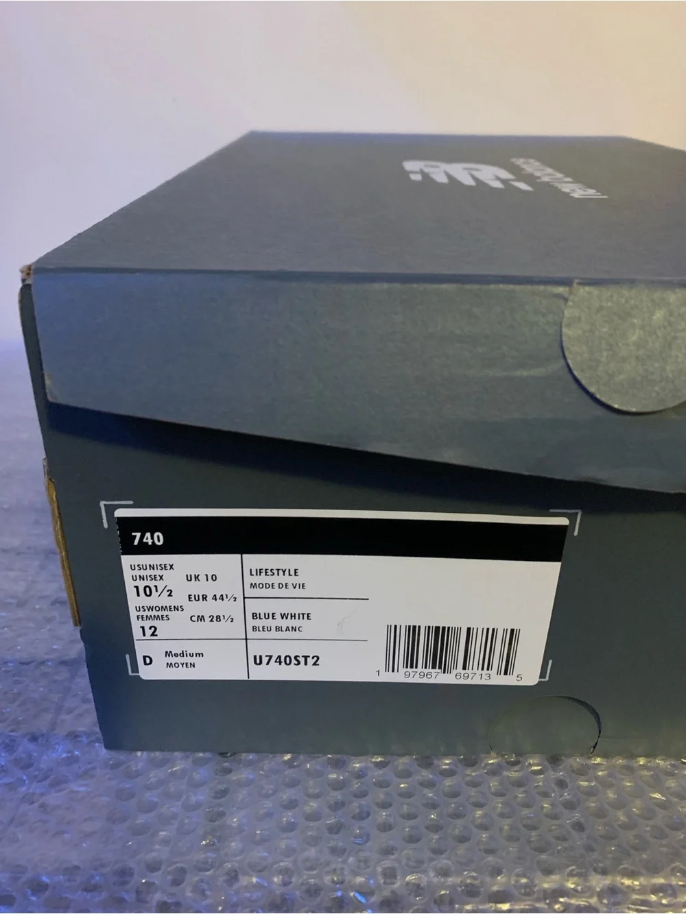New Balance 740 Blue Agate White U740ST2
